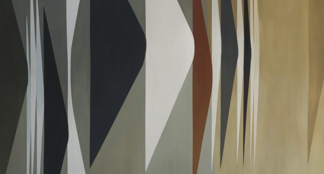 Expanding Forms (Coast) Touch Point No.6 1981 oil on canvas 152 x 152 cm BGT474